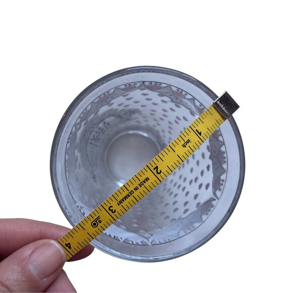 Anthropologie Katie & Mandy Love Lives Here Glass Tumbler With Red Heart Design - Picture 3 of 16